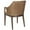 Brown/White, variant on Safavieh Enrico Scandinavian Rattan and Wood Dining Arm Chairs, Brown/White