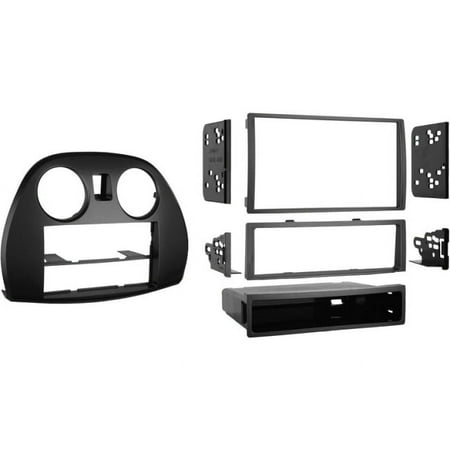 Metra - Dash Kit for Select 2006-2012 Mitsubishi Eclipse DIN DDIN - Black
