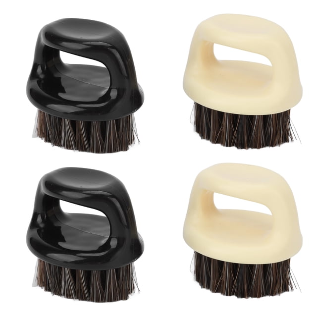 4 cepillos de nudillos para barba para hombres, cepillo de nudillos con cerdas suaves para peinar el bigote.