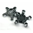 thumbnail image 3 of Juego de 4 tapacubos 4f0601165 N Emblema de rueda, para tapacubos de 135 mm para Audi (negro), 3 of 5