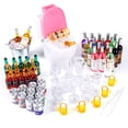 thumbnail image 1 of Set de cubitos de hielo en miniatura, botellas de cerveza y minibebidas, 71 unidades, 1 of 8