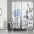 thumbnail image 2 of Creative Products Watercolor Floral Set 2 71x74 Shower Curtain, 2 of 2