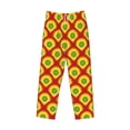 thumbnail image 2 of Vsdgher Music Colors Print Mens Pajama Pants Sleep & Lounge Pants, PJ Bottoms With elastic waistb and Pockets, 2 of 5
