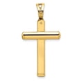 thumbnail image 3 of Leslies 14k Yellow Gold Polish Crucifix Pendant, 3 of 4