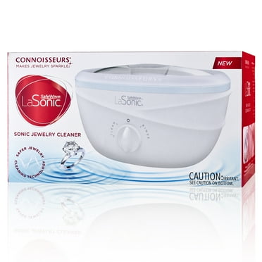 Connoisseurs LaSonic Safewave Jewelry Cleaner Machine,  Sonic Professional Cleaning at Home