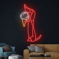 thumbnail image 3 of Handmadetneonsign Dachshund Ice Cream Neon Sign, Ice Cream Dachshund Dog Neon Light, Pet LED Sign, 3 of 5