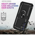 thumbnail image 2 of REQO Heavy Duty Case for Samsung Galaxy S25 Phone Case with Screen Protector, Military Grade Shockproof Rugged Protective Cover for Samsung S25, with Metal Ring Magnetic Kickstand, 2 of 7