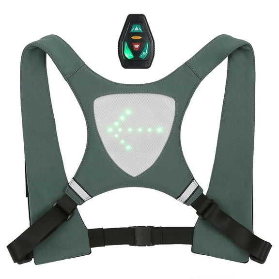 Cycling Vest,Turn Remote Remote Sport Usb Vest With Led Turn Remote Vest With Led With Led Turn Zdhf Vest Dabey Usb