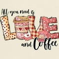thumbnail image 3 of CafePress - All You Need Is Love And Coffee T Shirt - Men's Classic Graphic T-Shirt, 3 of 4