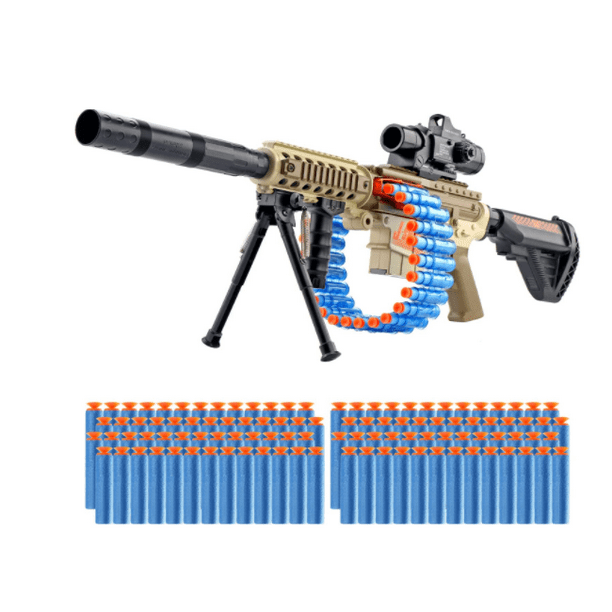 Rifle Automático Electrónico Juguete De 40 Dardos Genérico M416