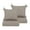 Khaki, variant on 24x24 Inch Outdoor Deep Seat Cushion Set - Waterproof Fade-Resistant Patio Furniture Cushions with Removable Covers, Adjustable Straps & Handles for Chairs, Sofa, Couch (2-Piece)-Gray