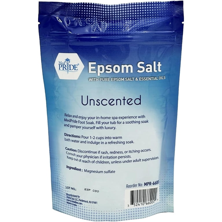 MedPride Epsom Salt for Bath and Foot Soaks, 19.2 oz photo 7