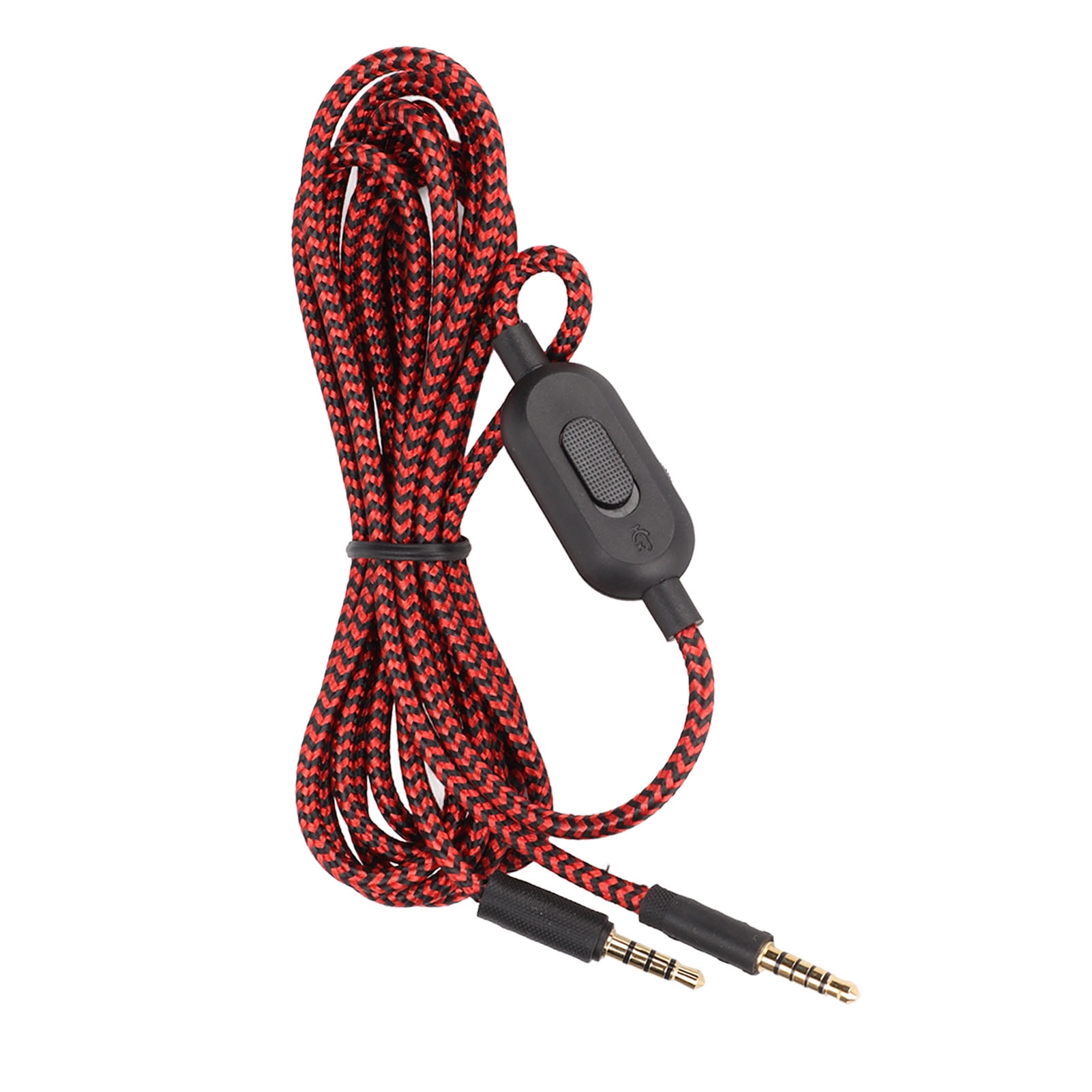 Gaming Ps5 Headphone Cable Built In Mic Replacement Headset Wire With