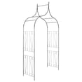thumbnail image 1 of Design à Pointes pour Arche de Jardin Plantes Grimpantes Vert Foncé, 1 of 4