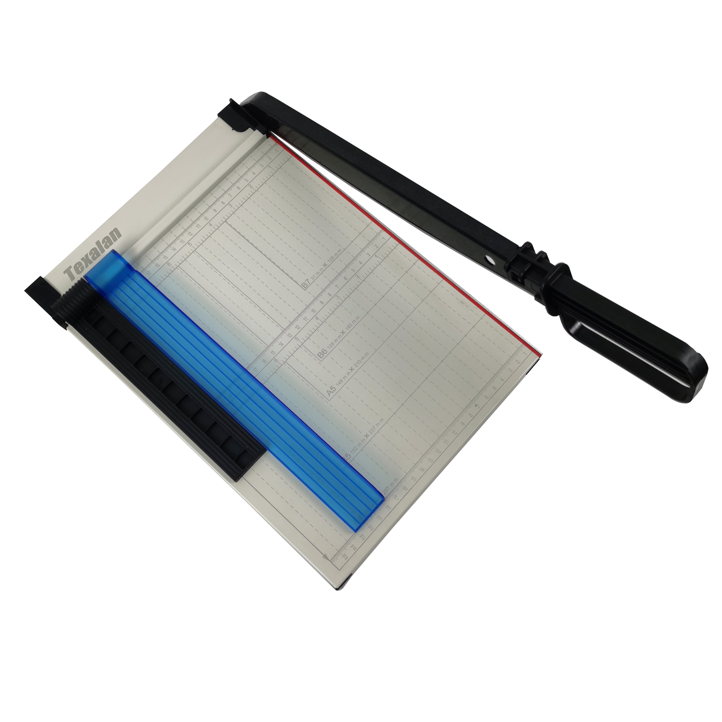 TEXALAN Guillotine Paper Cutter Trimmer 12" A4 Cut Length 12 Sheets Capacity Perfect for Cardstock, Cardboard,Vinyl, Crafts & Photos