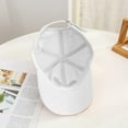 thumbnail image 5 of Baseball Cap Women's Adult Bow Embroidered Baseball Caps Baseball Hat White One Size, 5 of 5