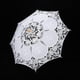 thumbnail image 5 of Paraguas de encaje Ecomeon Sombrilla Parasol de bordado de madera vintage Blanco Grande, 5 of 6