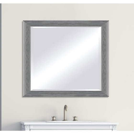 Framecrafters Inc Custom Sized Silver Framed Beveled Mirror 36 X Framecrafters Inc Custom Sized Silver Framed Beveled Mirror 36 X 60 Com