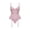 Pink, variant on Levmjia Women Lingerie Set Lace Bodysuit One Piece Teddy Romper Comfortable Stretchy Underwear For Date Night And Special Occasions
