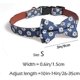 thumbnail image 4 of Collar de perro con lazo, cómodo collar de perro con lazo, ajustable, de cuero con estampado floral, para perros pequeños, medianos y grandes., 4 of 5