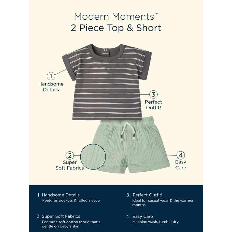 Boys' Handsome Baby Two-Piece Set