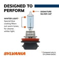 thumbnail image 6 of SYLVANIA H11 SilverStar High Performance Halogen Headlight Bulb, (Pack of 2), 6 of 7