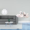 thumbnail image 2 of Acuario de escritorio,Pecera pequeña transparente,pecera,jarrón,mesa,Tanque de peces Contenedor de acuario transparente Hogar,estatua de resina de cisne,Figuras de cisne,estatuas,decoración, 2 of 8