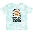 thumbnail image 3 of Inktastic Monkey I Love Hanging out with My Cousin Boys or Girls Toddler T-Shirt, 3 of 5