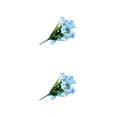 thumbnail image 4 of Ramo de Flores Artificiales Kearding 2Conjunto Azul Hogar Jardín Dormitorio Vacaciones, 4 of 6
