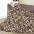 thumbnail image 5 of Yiaed Leopard Print-2 Pattern Fleece Throw Blanket,Fleece Throw Blankets for Couch & Bed All Season Use -50"x40", 5 of 6