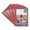 Brick Red, variant on Maroon Red Picture Frame Mat for 28x40 Frames - Fits 24x36 Photos - 1 Mat