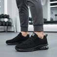 thumbnail image 6 of REABO Men's Tennis Running Shoes, Lightweight Arch Support Athletic Sneakers, 6 of 8