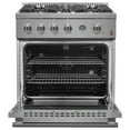thumbnail image 3 of Marco 30-inch Gas Range Stainless Steel, 4 Burners 37,000 BTU, 4.32 cu.ft. Convection Oven, 3 of 5