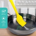thumbnail image 3 of Silicone Basting Pastry Brush - Silicone Basting Brush for Grilling,Heat Resistant Brushes Spread Oil Butter Sauce for Cooking Baking BBQ,Dishwasher Safe - style:style3, 3 of 7
