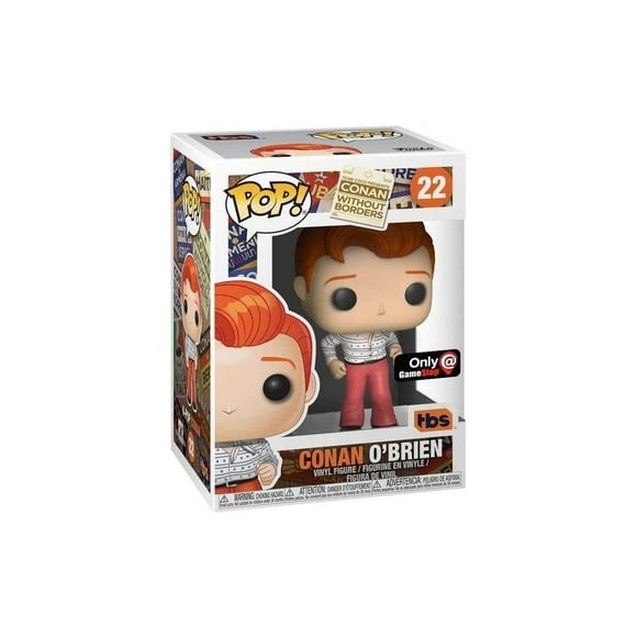 ¡POP! Funko Conan O'Brien (Exclusivo) K Conan Sin Fronteras x Vinil Figura #22 TBS Funko POP