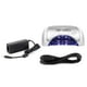 thumbnail image 2 of Gelish Paquetes de luces clásicas de 18 G – Lámpara profesional de curado de uñas para uso doméstico o de salón, luz LED/UV de secado rápido para gel de larga duración (luz clásica de 18 G), 2 of 4