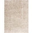 thumbnail image 4 of BoutiqueRugs Keita Contemporary Mosaic Runner Rug - High Pile Fluffy Soft Shag Carpet for Hallway, Kitchen - Cream, Brown - 2'8" x 7'3" Runner, 4 of 19