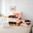 thumbnail image 6 of Manfei Cartoon Animal Print 7pcs Queen Bedding,Pretty Floral Print Bedding Comforter Set Queen,Pink,Polkadot Reversible, 6 of 7