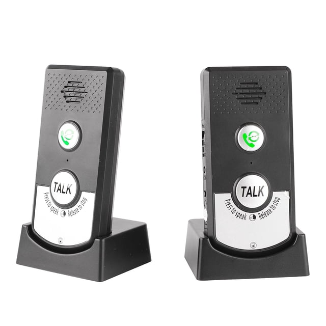 Timbre con intercomunicador de voz bidireccional, timbre con intercomunicador inalámbrico, dos sistemas de intercomunicación inalámbricos para el hogar, sistema de intercomunicación inal