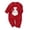 Red, variant on Adorable 3D Bunny Romper Jumpsuit Boy Easter Clothes