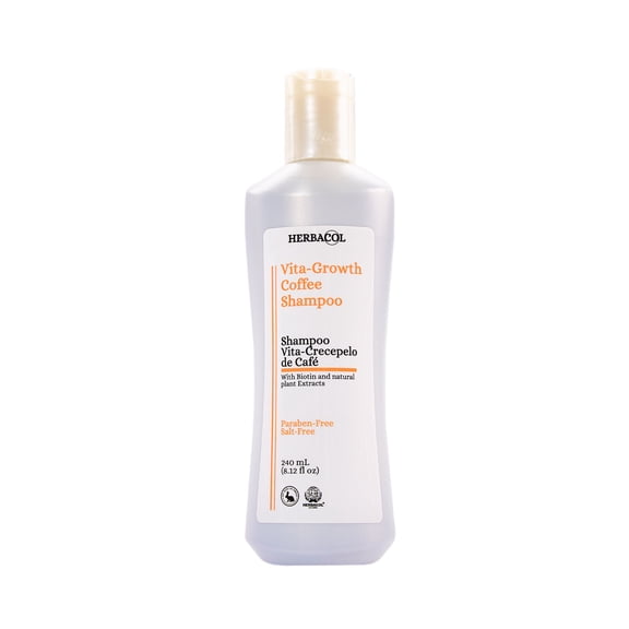 Herbacol Coffee Hair Growth Shampoo 8.1 Fl. Oz. (240ml) | Herbacol Shampoo Vitacrecepelo de Cafe 8.1 Fl. Oz. (240ml)