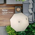 thumbnail image 5 of Abba Patio 9ft Lyon Outdoor Patio Umbrella Cover Replacement w/ 8 Sturdy Ribs, Beige, 5 of 6