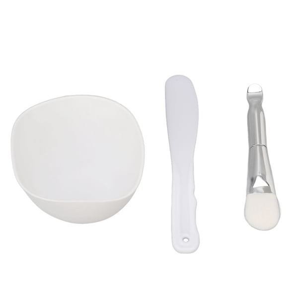 Kit de Máscara Facial ANGGREK Juego de Tazones Para El Cuidado De La Piel Lavables Y Amigables Con La Piel Silicona