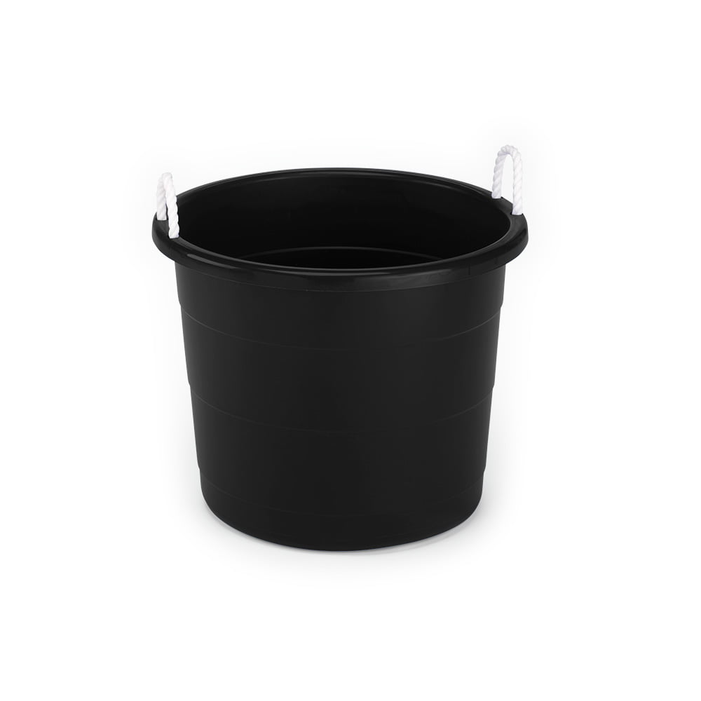 Mainstays 17Gallon Plastic Utility Tub with Rope Handles