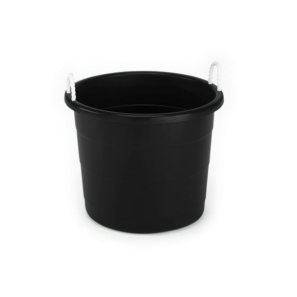 Mainstays 17Gallon Plastic Utility Tub with Rope Handles