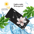 thumbnail image 4 of 1 Pcs 2D Flat License Plate Covers & Frames, Magnolia Flower For Decorative Front, Waterproof For Decoration Aluminum License Plate Covers & Frames Cover For Men Women, 12" X 6", 4 of 6