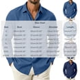 thumbnail image 5 of Trikvn Men's Casual Button Down Shirts Long Sleeve Chambray Denim Tops with Chest Pocket Classic Collared Lightweight Dress Shirt for Work Office Everyday Essential, 5 of 7