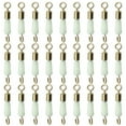 thumbnail image 2 of 30 Uds Anillos Giratorios Con Rodamiento Bolas Conector Pesca Ganchos Enlace Rápido (M) Blanco, 2 of 8