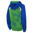thumbnail image 3 of Youth Outerstuff  Green Seattle Sounders FC Striker Fleece Hoodie, 3 of 3