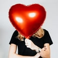 thumbnail image 5 of 4E's Novelty 15 pack Heart Foil Balloons, Red/Pink/White, Valentine's Decor for Weddings, 5 of 10